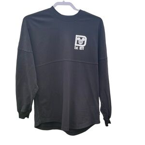 Disney Spirit Jersey XS Unisex Walt Disney World Disney Parks Long Sleeve Black